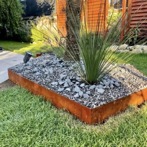 Bordures en acier Corten