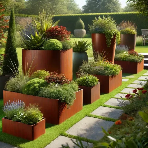 choisir bac en acier Corten